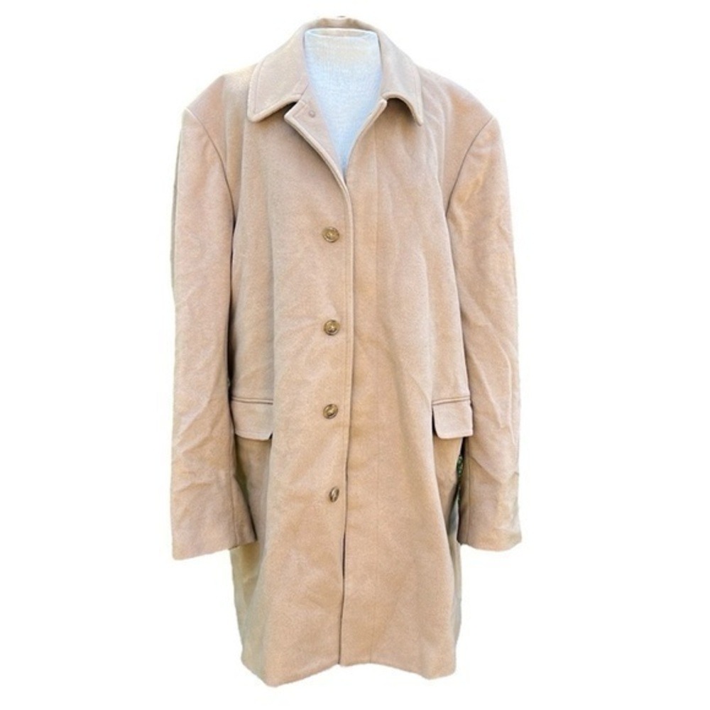 Banana Republic Men’s Single Breasted Classic Trench Coat Beige XXL full length